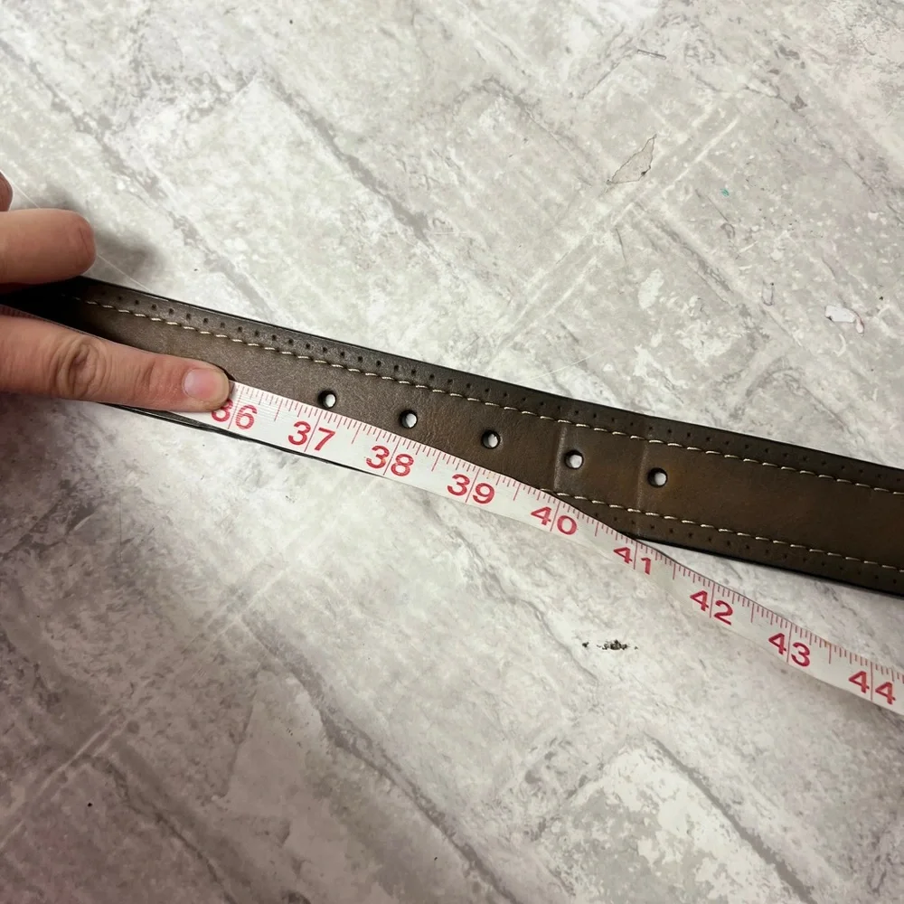 Original Penguin brown casual belt sz 40/100 large